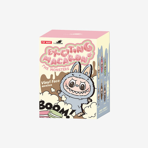 Labubu Vinyl Face Blind Box – Série Exciting Macaron